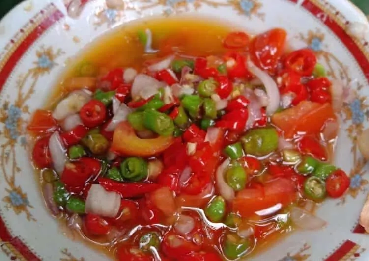 Resep Sambal Dabu-dabu Lilang (Manado)