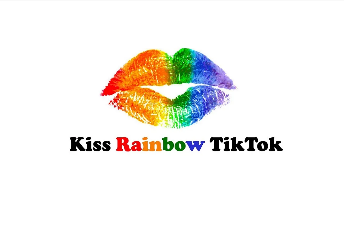 Радужный поцелуй это. Rainbow Kiss. Радужный поцелую. Радужный поцелуй ТИКТОК. Что такое радужные поцелуи.