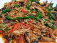 resep ikan tongkol suwir cabe ijo