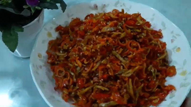 resep tumis kulit melinjo teri medan