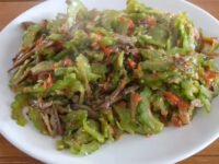 resep tumis pare teri