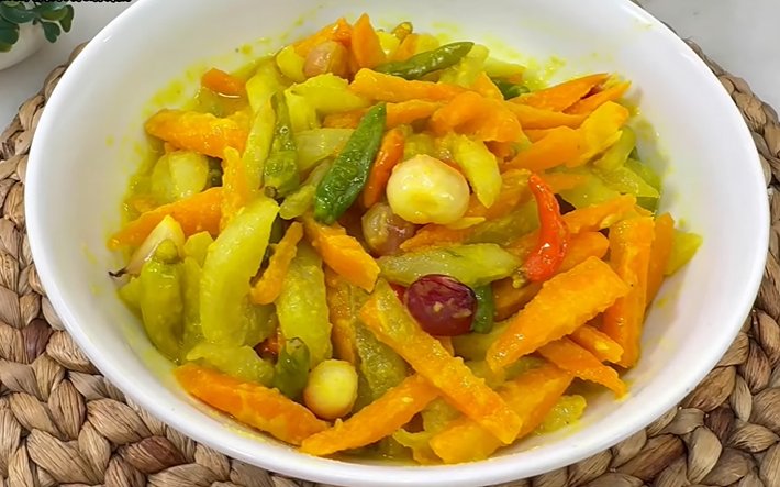 resep acar timun wortel bumbu kuning 2