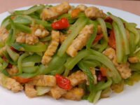 resep tumis labu siam tempe 1