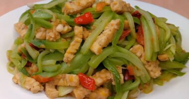 resep tumis labu siam tempe 1