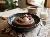 resep puding coklat susu