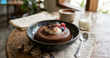 resep puding coklat susu