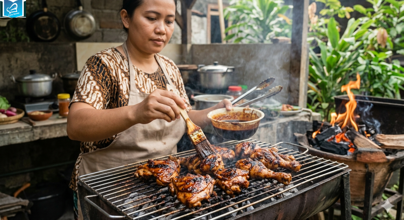 resep ayam bakar bumbu kecap
