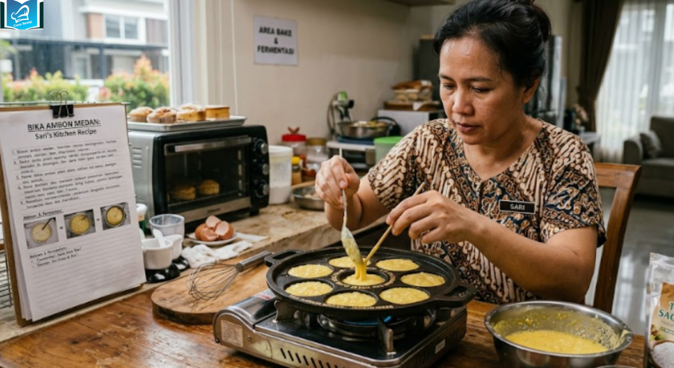 resep bika ambon legit