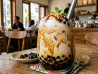 Resep es teh susu kekinian