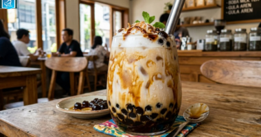 Resep es teh susu kekinian