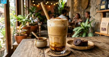 Cara membuat kopi susu gula aren