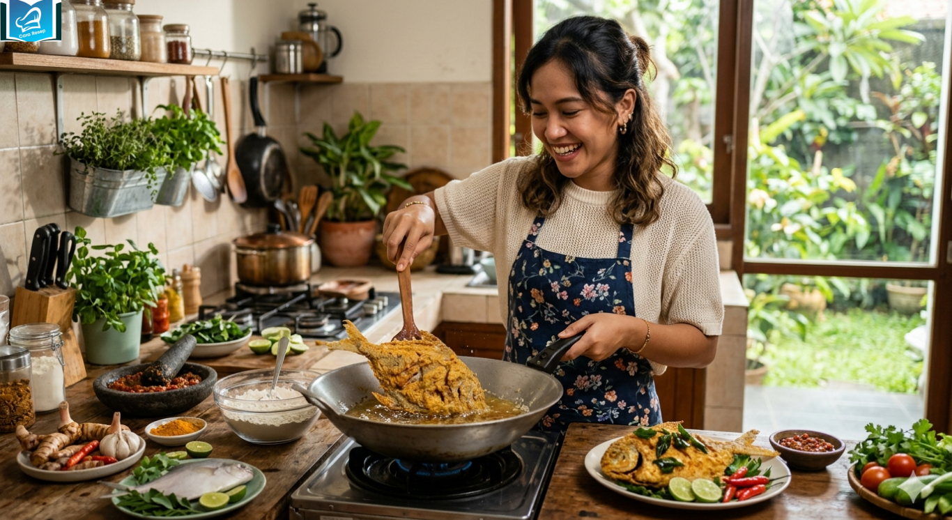 resep ikan bawal goreng crispy