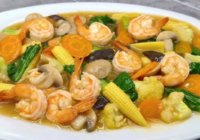 Resep capcay kuah seafood