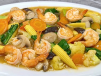 Resep capcay kuah seafood