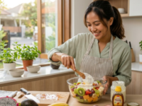 resep salad buah segar dressing yogurt